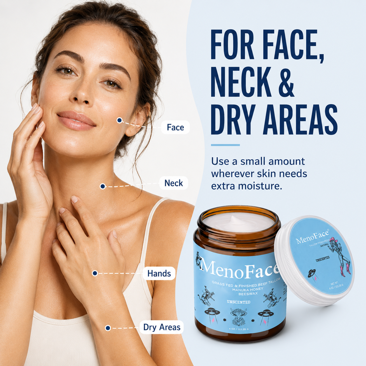 Rich Moisturizing Cream For Dry-Feeling Skin