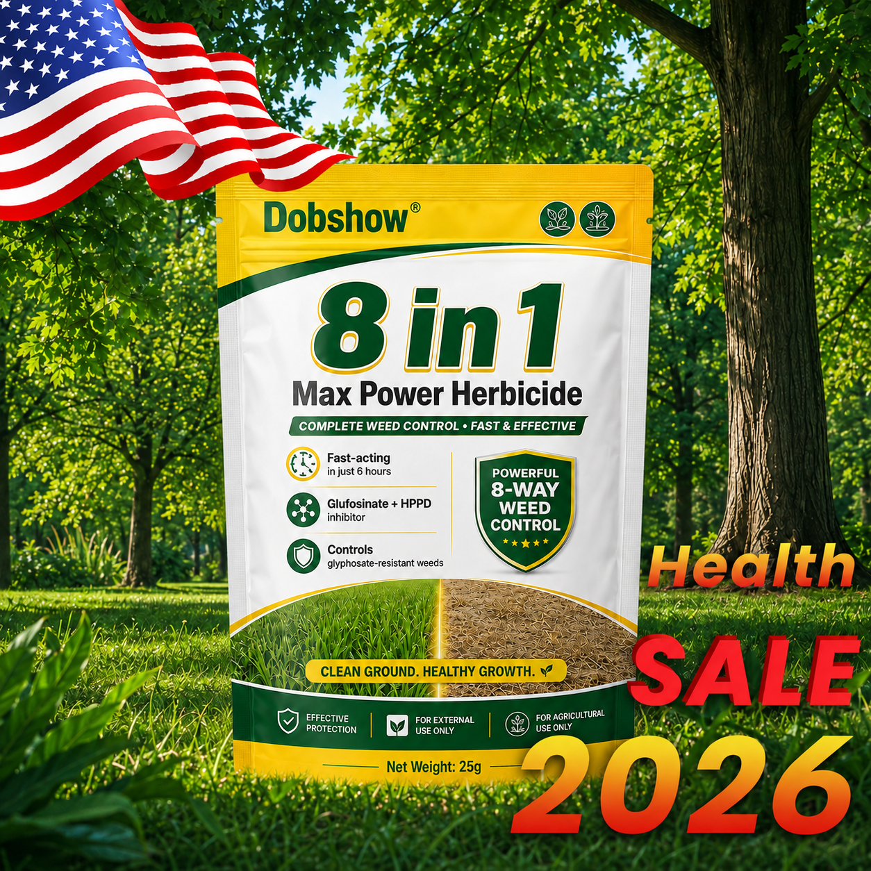 Dobshow® 8 in 1 Cyclosinone Anti-Weed Granules